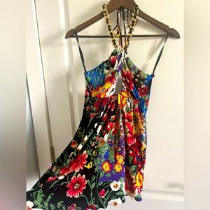 Colorful Sky Halter Top